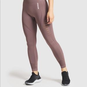 Gymshark Energy Seamless Leggings in Dusty Rose